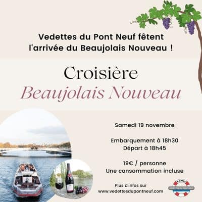 Croisière Beaujolais Nouveau