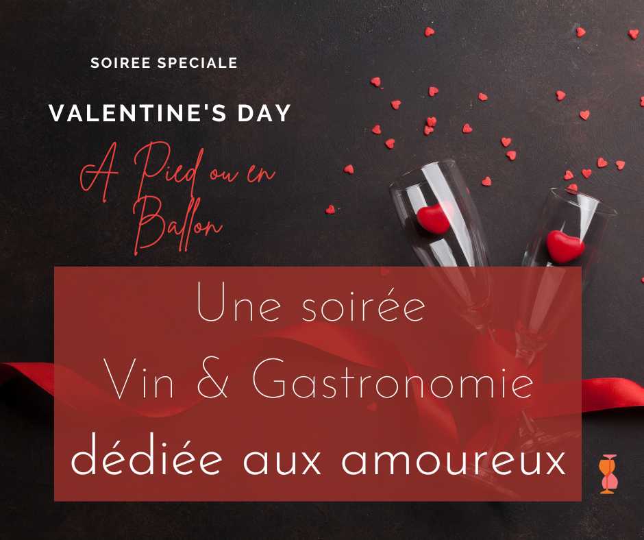 Soirée Vin & Gastronomie : A la découverte du Beaujolais spéciale Saint Valentin !
