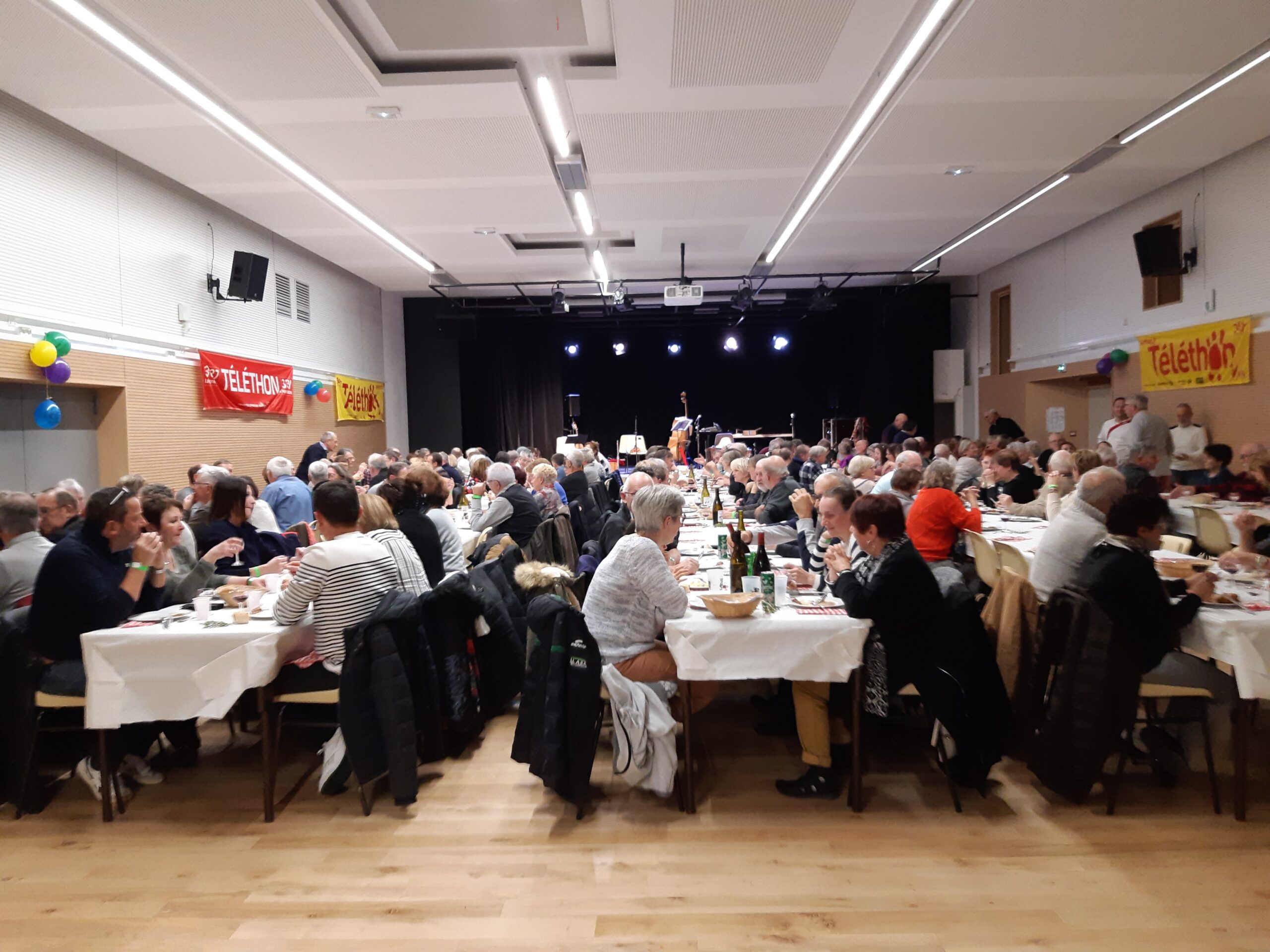 Soirée Beaujolais nouveau au profit du Téléthon