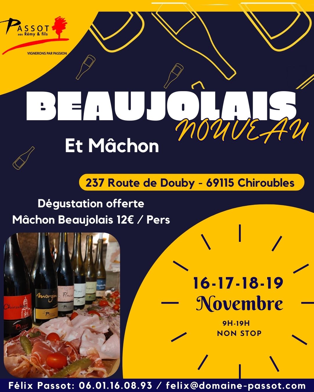 Beaujolais Nouveau & Mâchon