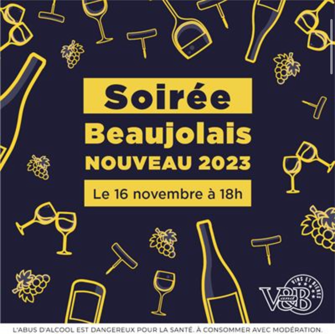 Beaujolais Nouveaux au V and B