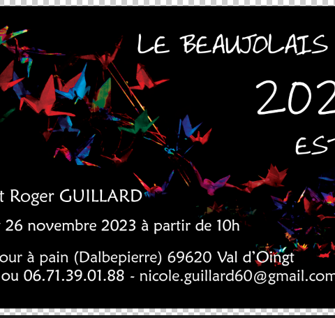 invitation beaujolais nouveau 2023