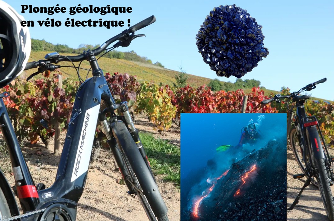 Plongée géologique en vélo électrique