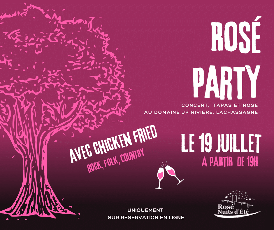 Rosé Party – Concert, Tapas et Rosé