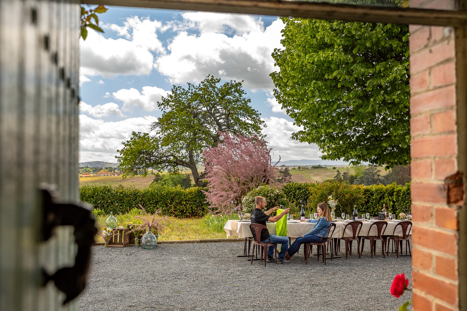Convivialité au cœur des Pierres Dorées – Dîner