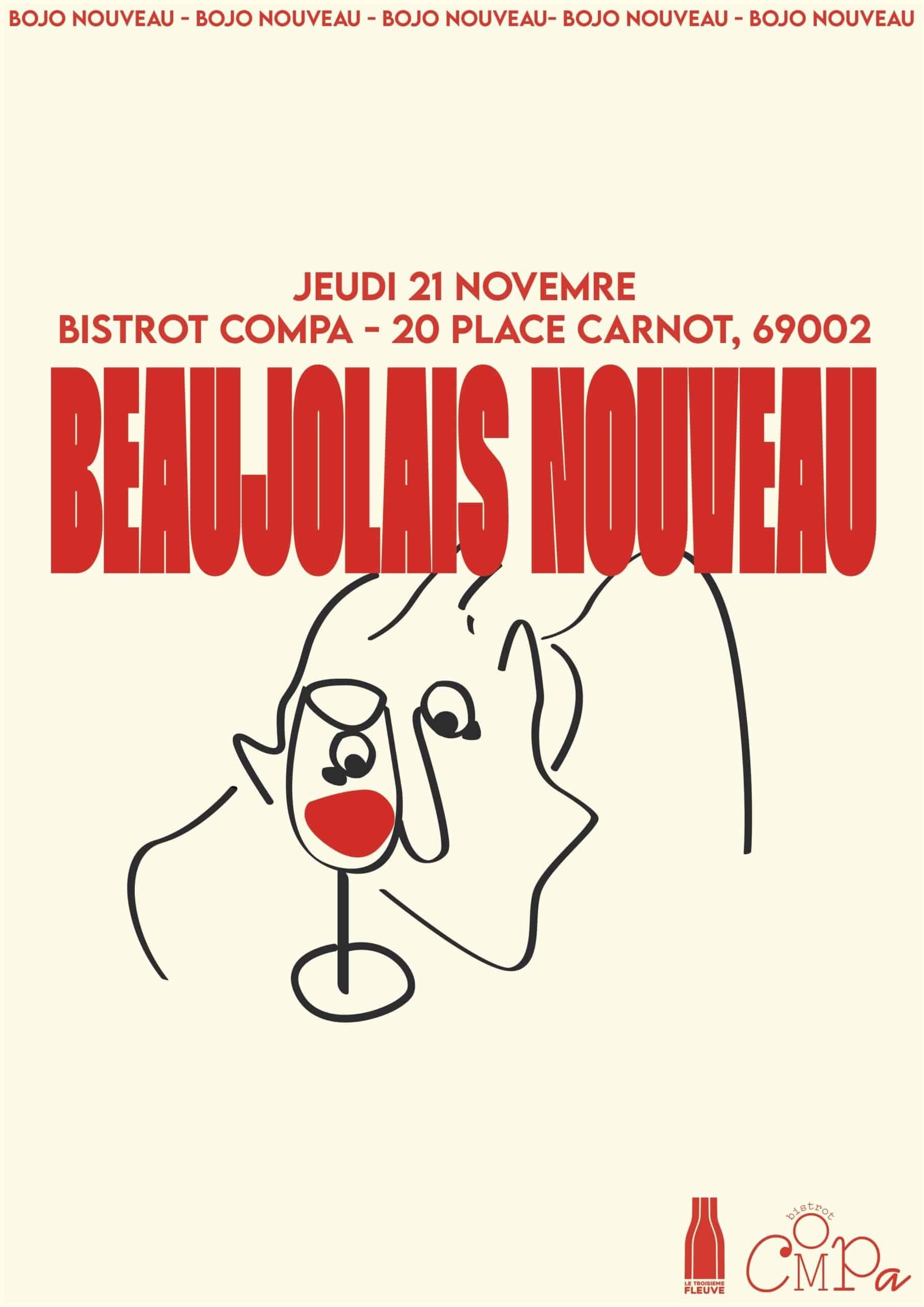 Beaujolais Nouveaux au Troisième fleuve