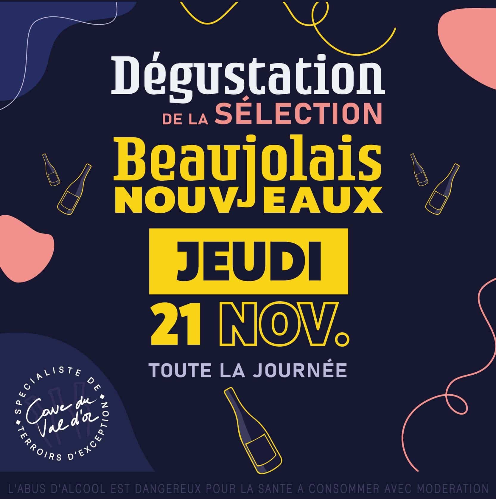 Dégustation Cave du Val d’or – Beaujolais Nouveau 2024