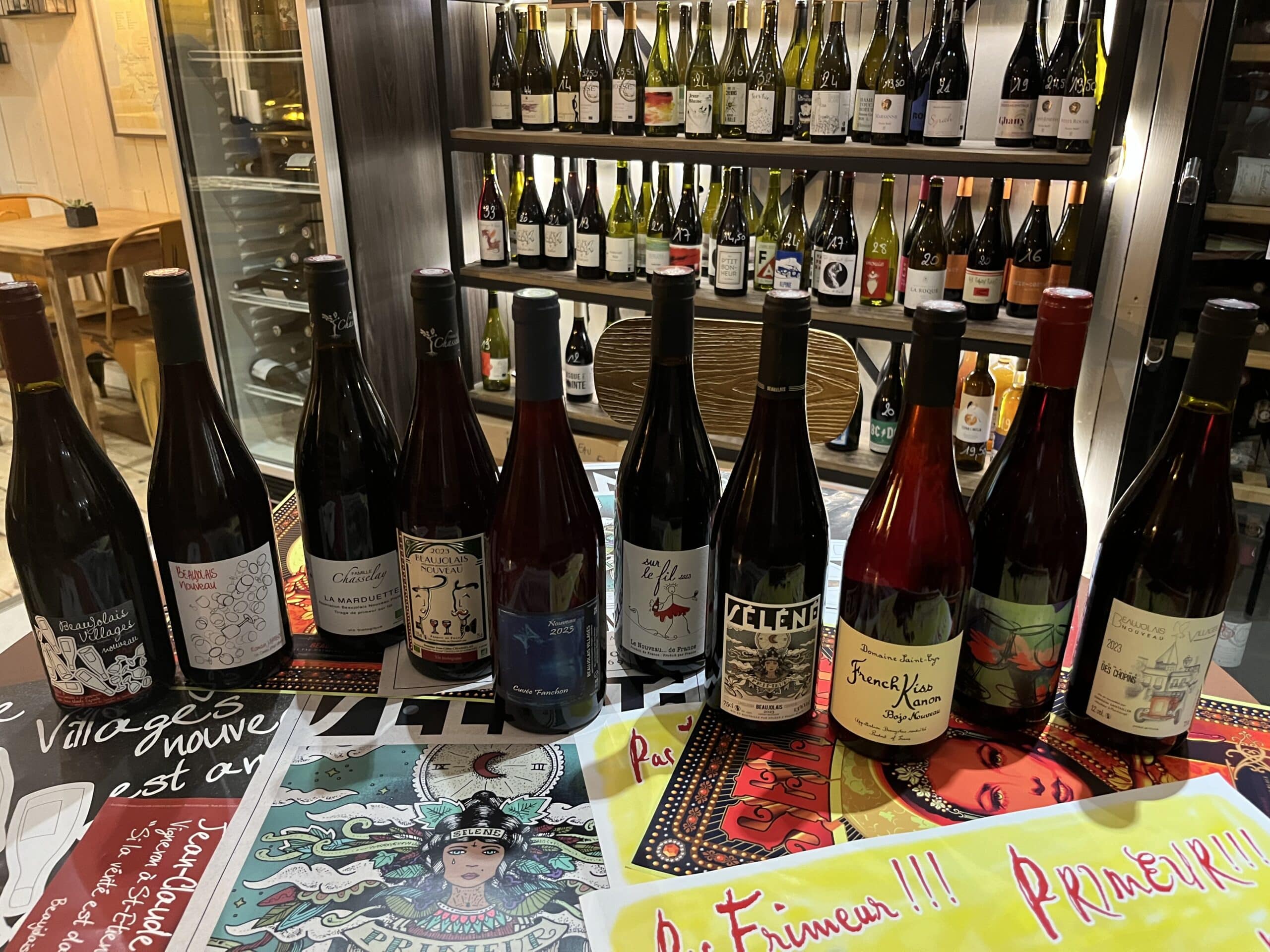 Soirée Beaujolais Nouveaux au XVIII sur Vins