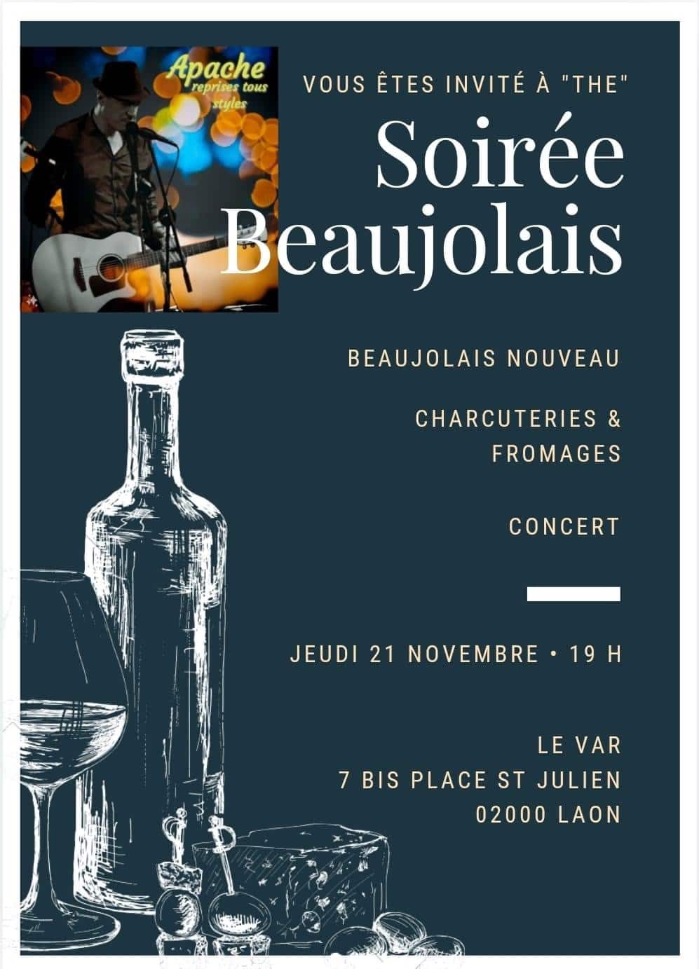 Soirée Beaujolais Nouveau – LE VAR