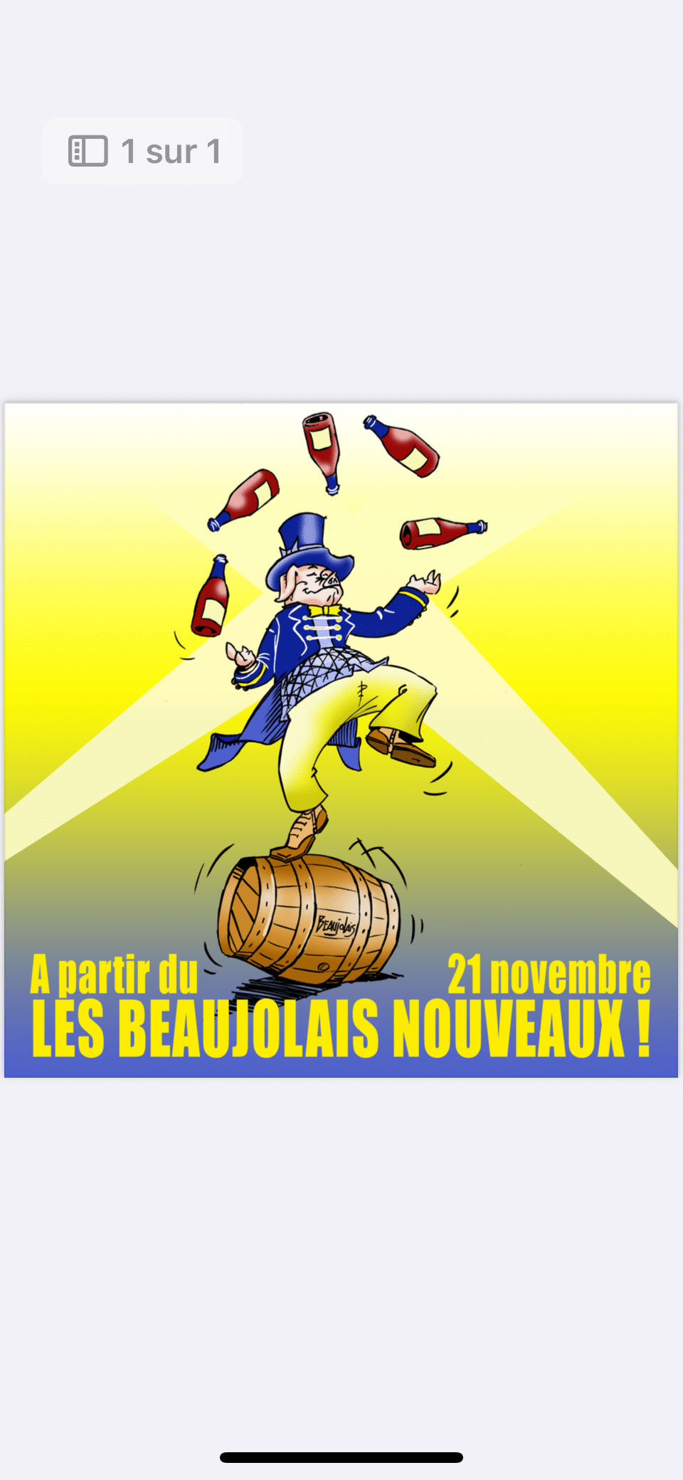 Soirée Beaujolais Nouveau au Porc Marly