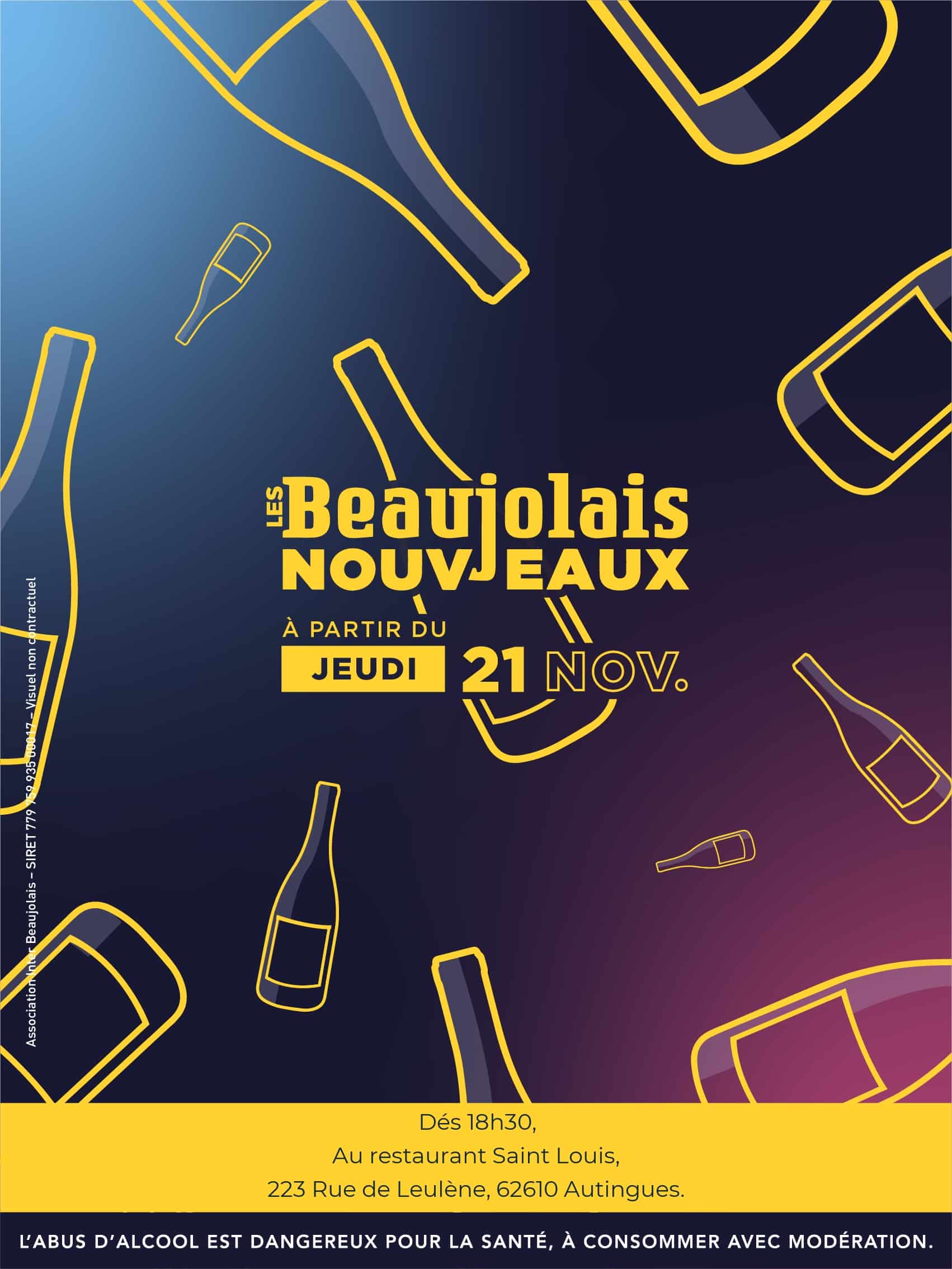 Les Beaujolais Nouveaux 2024 au Saint-Louis