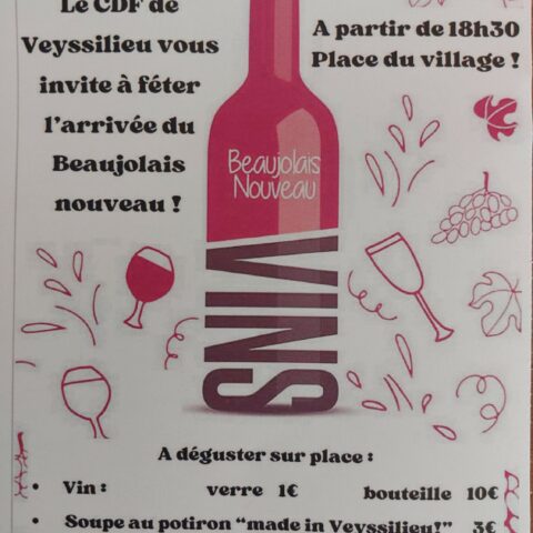 Fête du Beaujolais nouveau à Veyssilieu_Balcons du Dauphiné