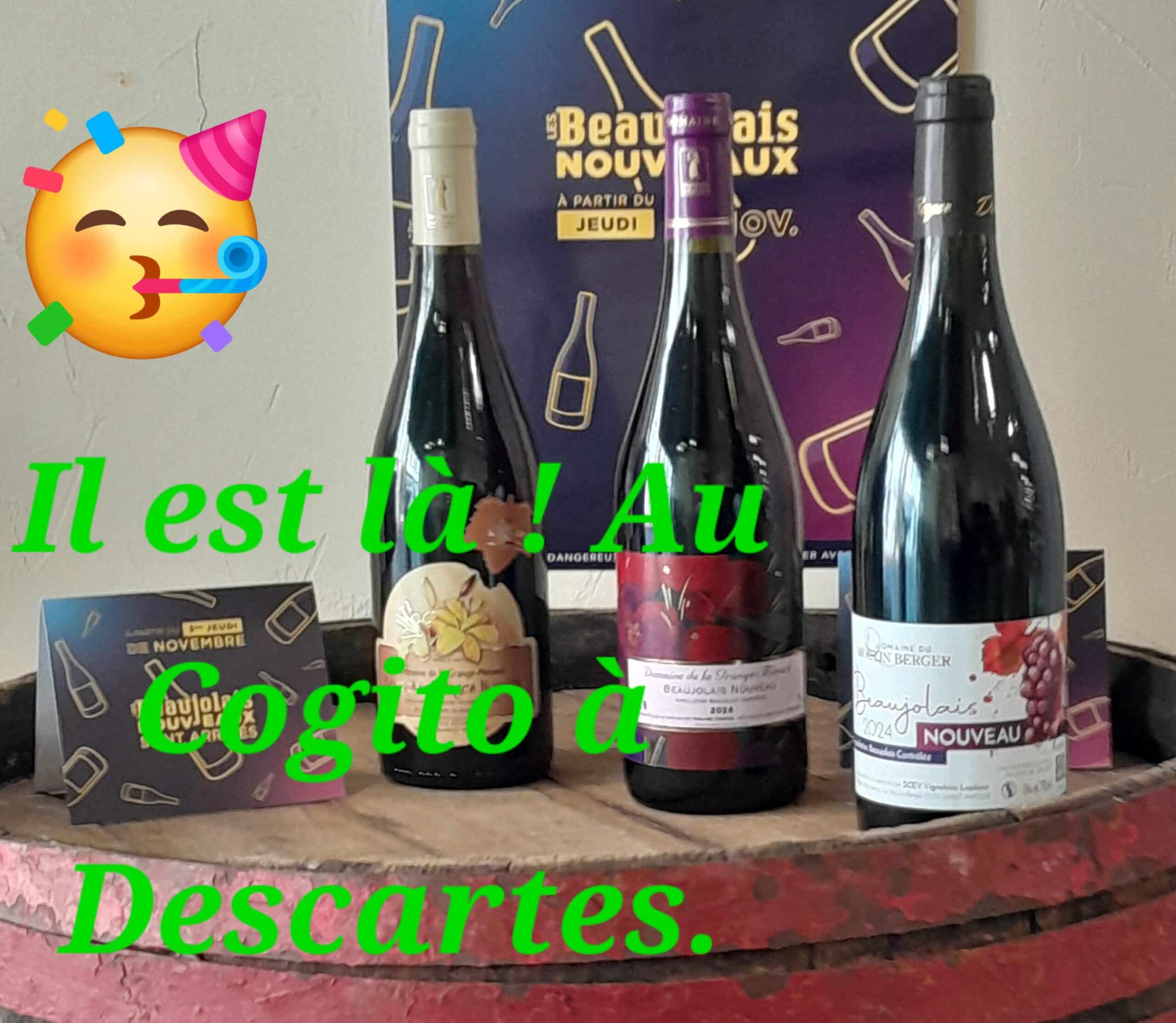 Beaujolais Nouveaux au Cogito