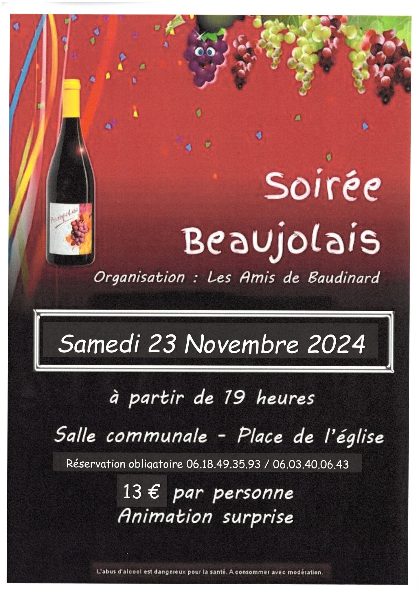 Soirée Beaujolais nouveau