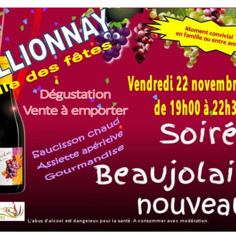 Soirée Beaujolais nouveau