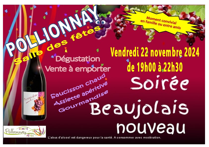 Soirée Beaujolais nouveau