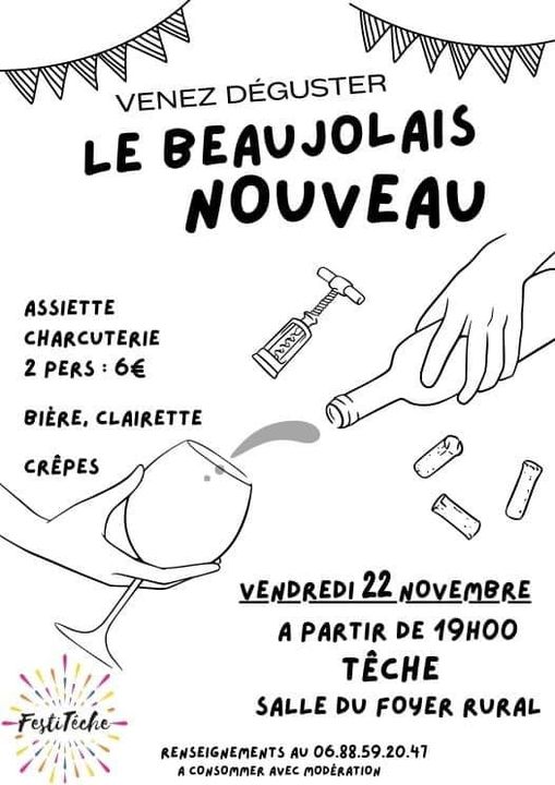 Soirée Beaujolais nouveau_Têche