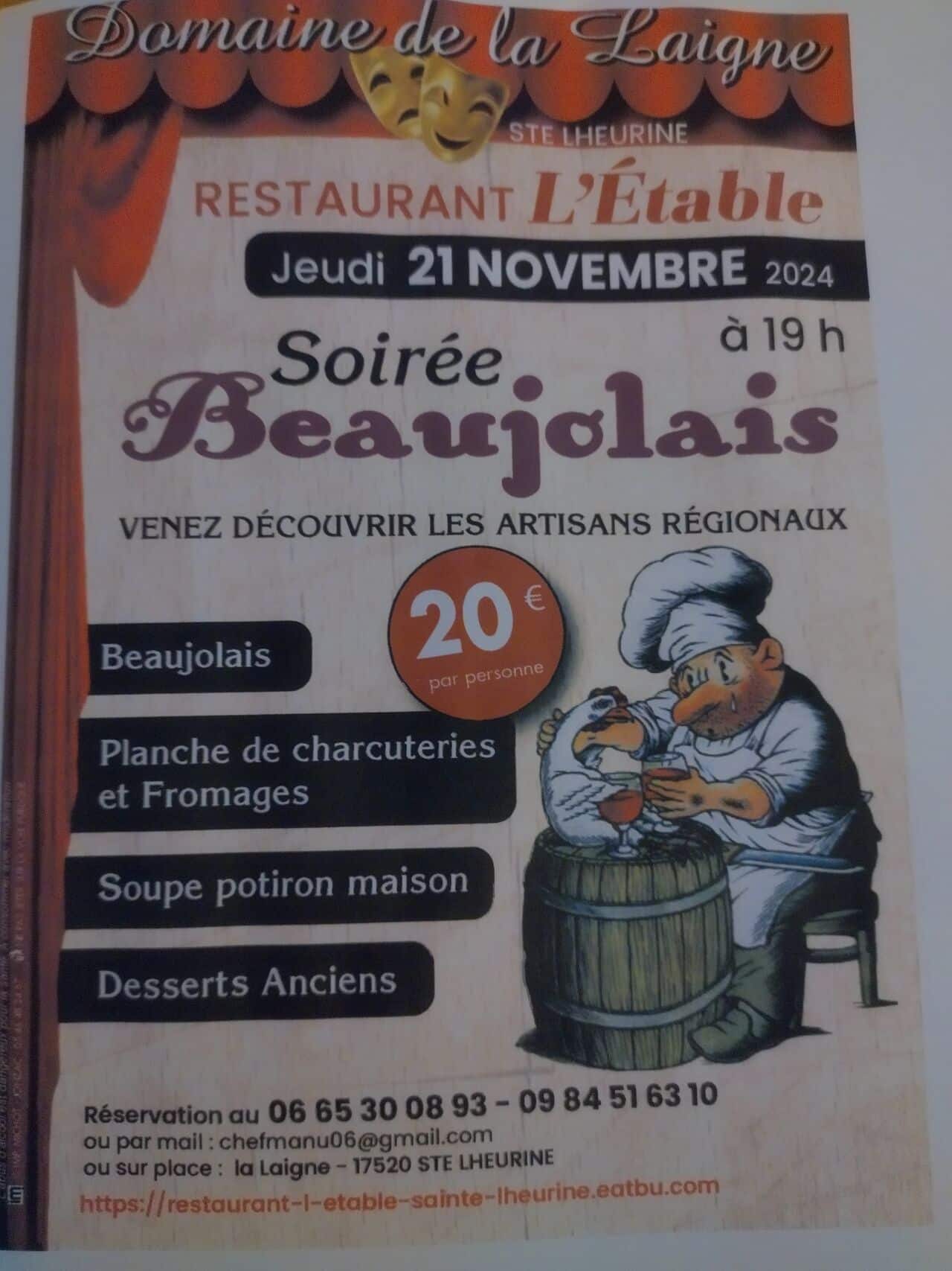 Soirée Beaujolais