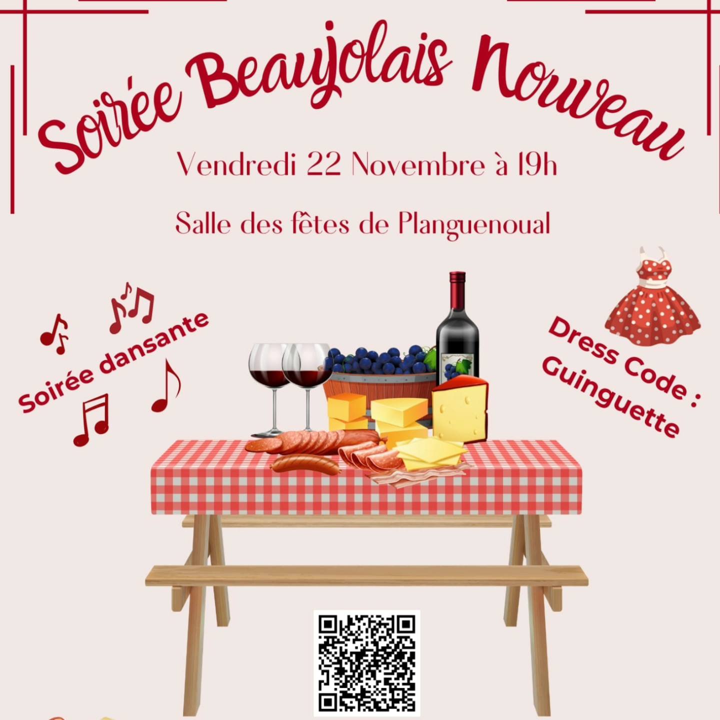 Soirée Beaujolais Nouveau à Planguenoual