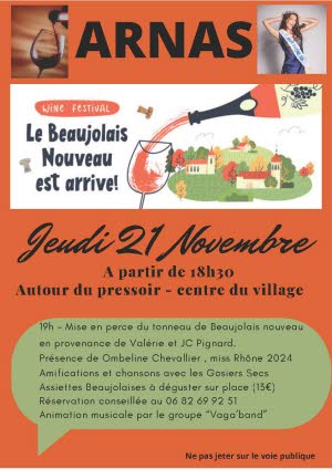 Sortie Beaujolais Nouveau_Arnas