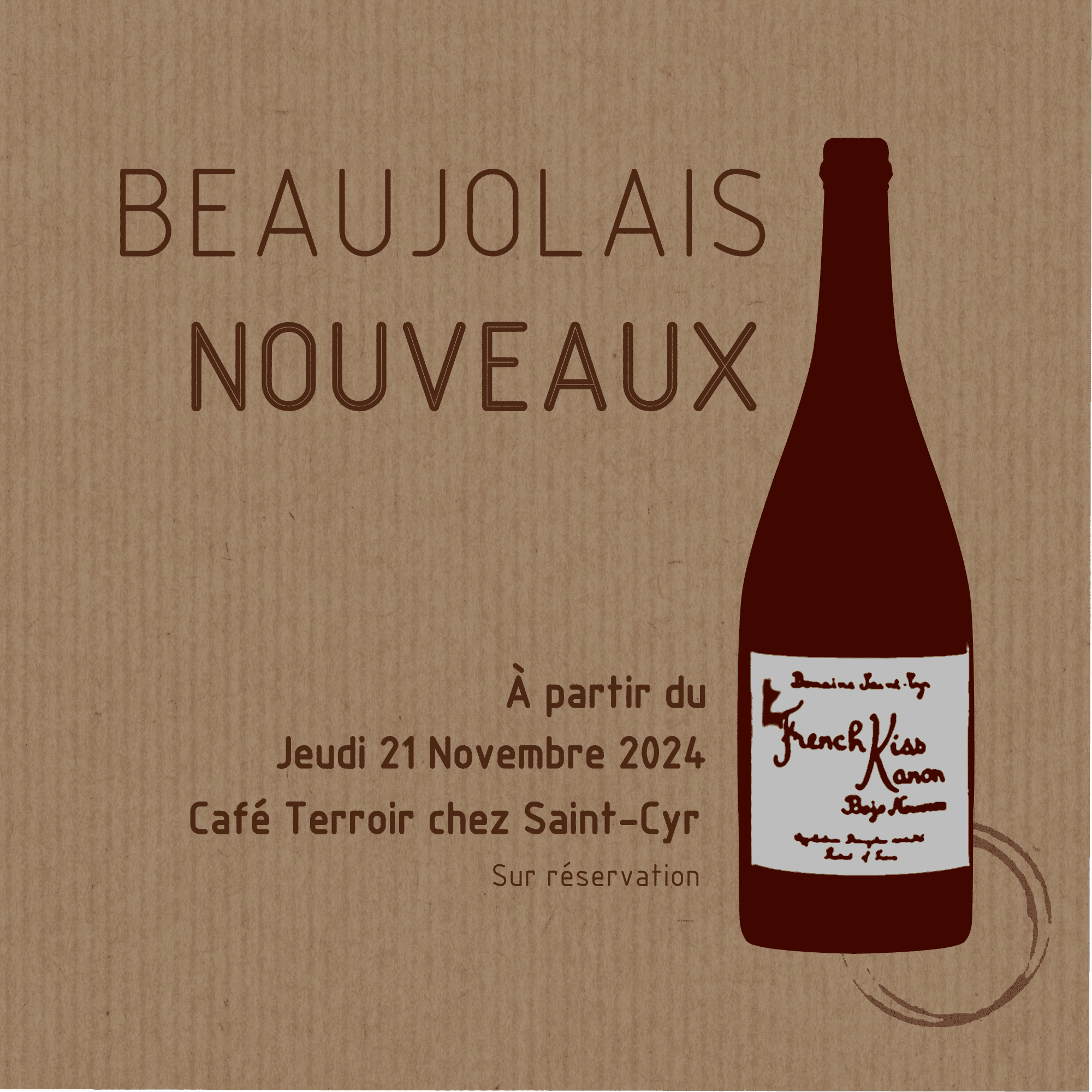 Fêtez les Beaujolais Nouveaux au cœur du Beaujolais !