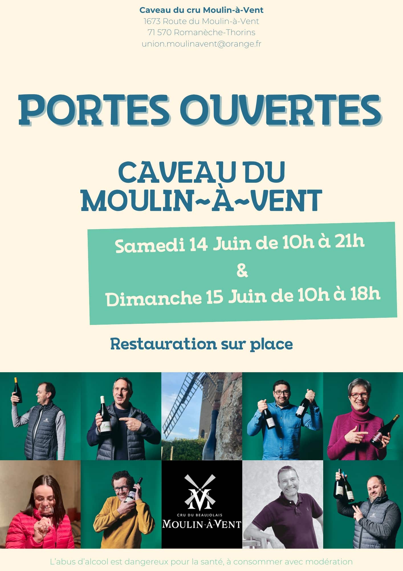 Portes ouvertes – Caveau du Cru Moulin-à-Vent
