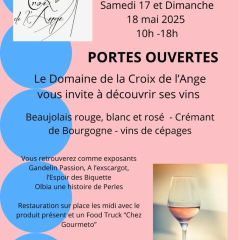 Portes ouvertes au Domaine de la Croix de l'Ange_Morancé