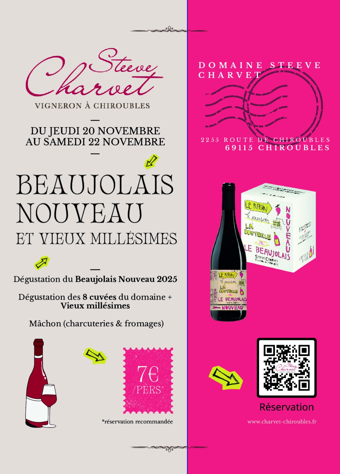 Beaujolais Nouveaux et Vieux Millésimes