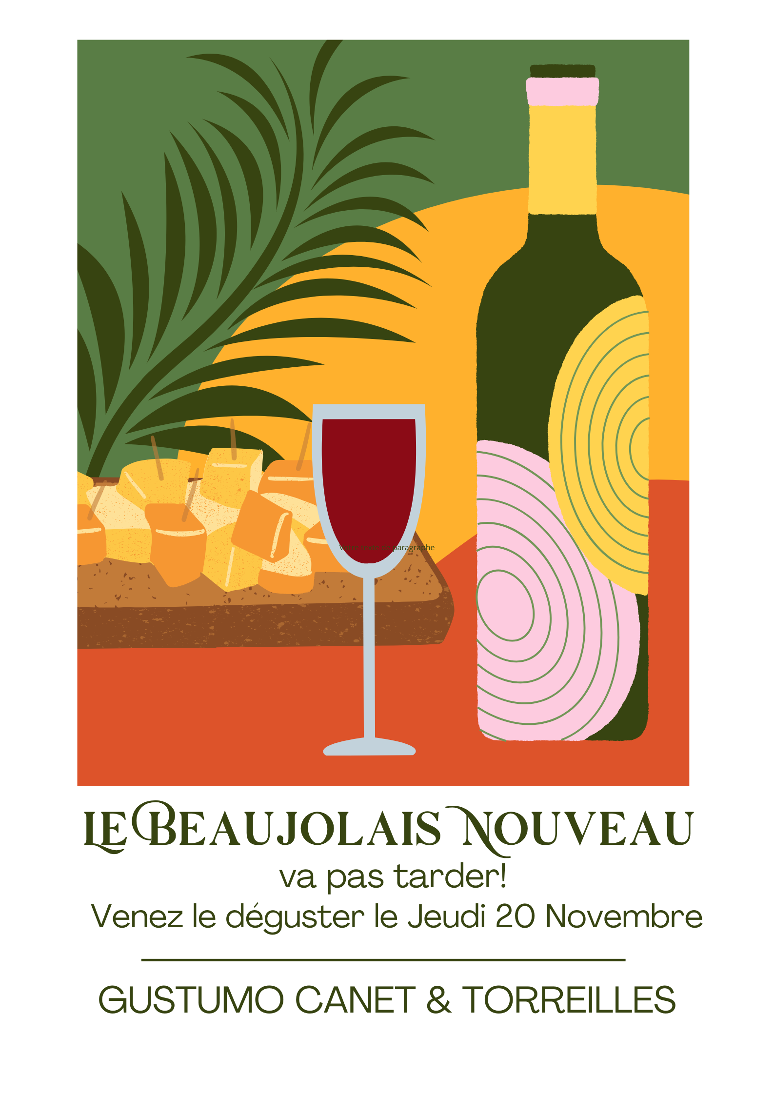 Dégustation Beaujolais Nouveaux