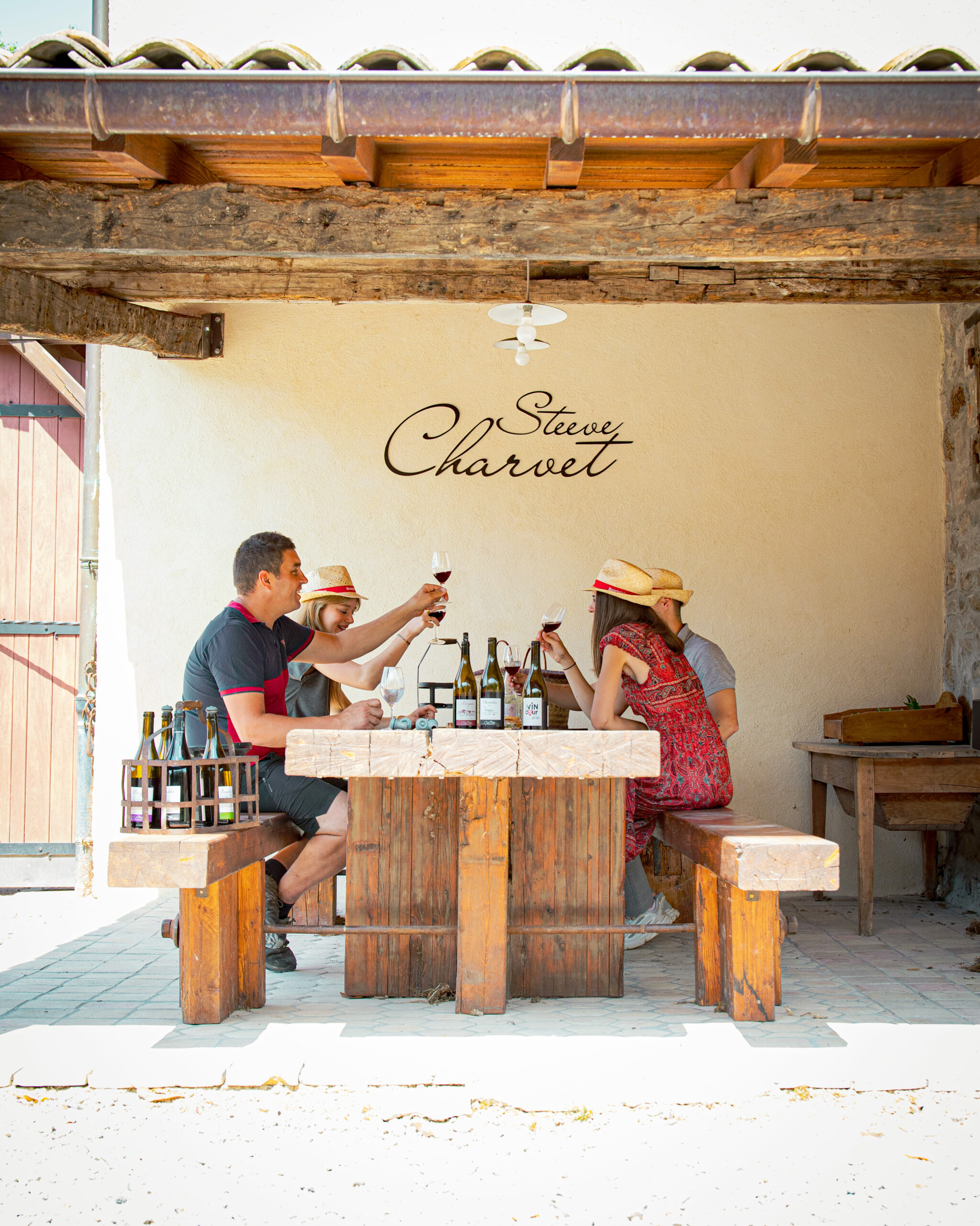 Beaujolais Nouveaux au Domaine Steeve Charvet