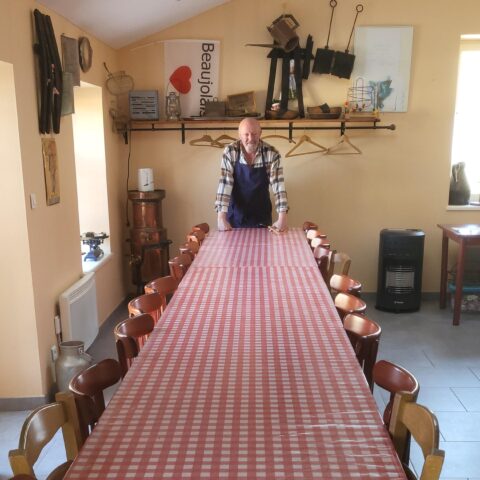 Un bon dîner avant la percée des Sarmentelles_Saint-Didier-sur-Beaujeu