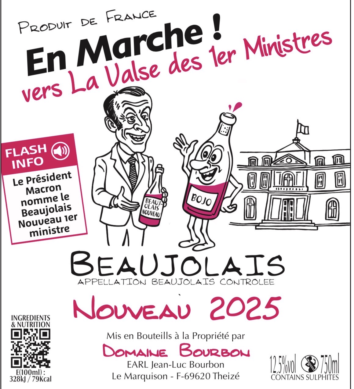 DEGUSTATION BEAUJOLAIS NOUVEAUX – DOMAINE BOURBON