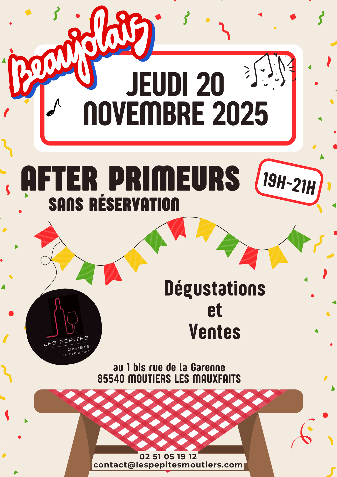 AFTER PRIMEURS – Les Pépites
