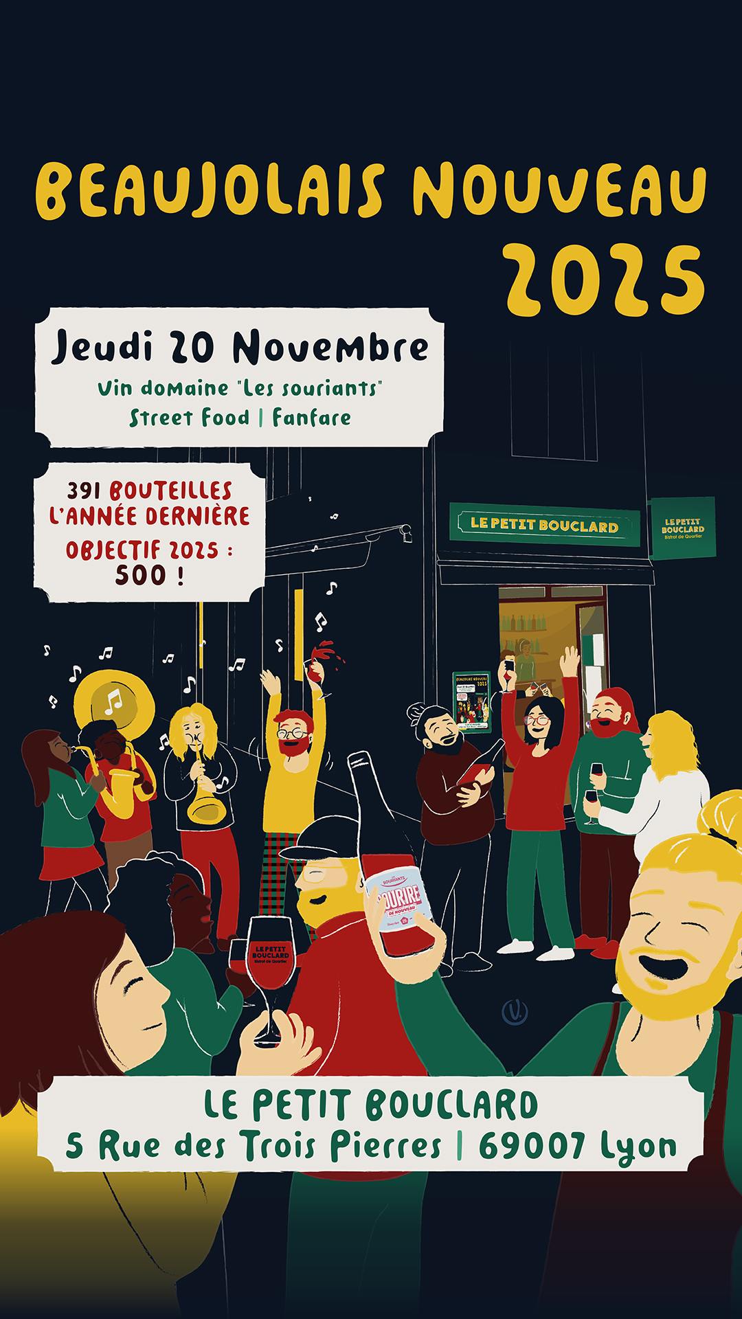 Les Beaujolais Nouveaux du Petit Bouclard