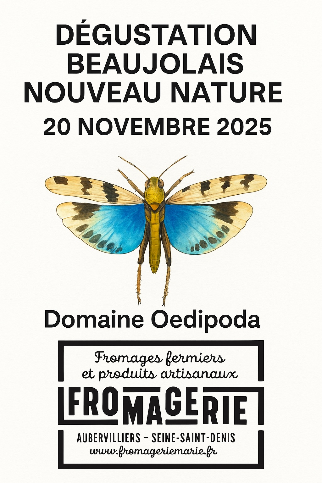 Vive les Beaujolais Nouveaux Natures ! – Domaine Oedipoda