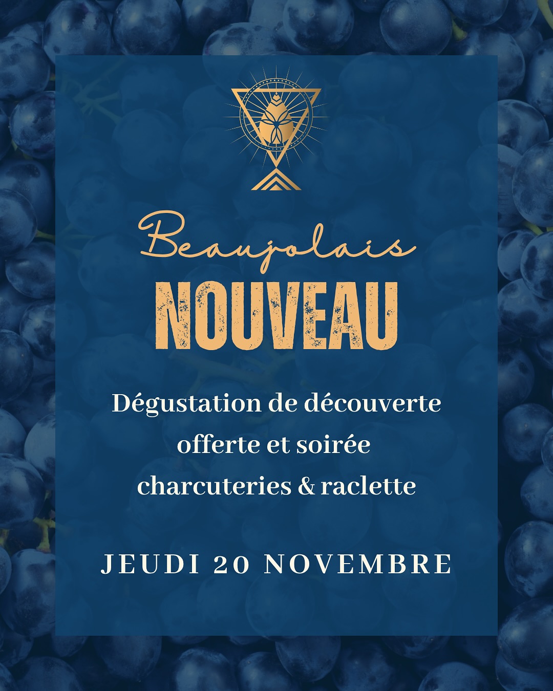BEAUJOLAIS NOUVEAU CHEZ LOU VIN PUR