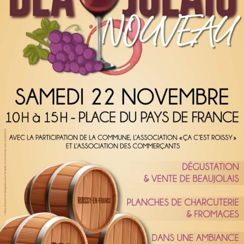 Beaujolais Nouveau à Roissy-en-France