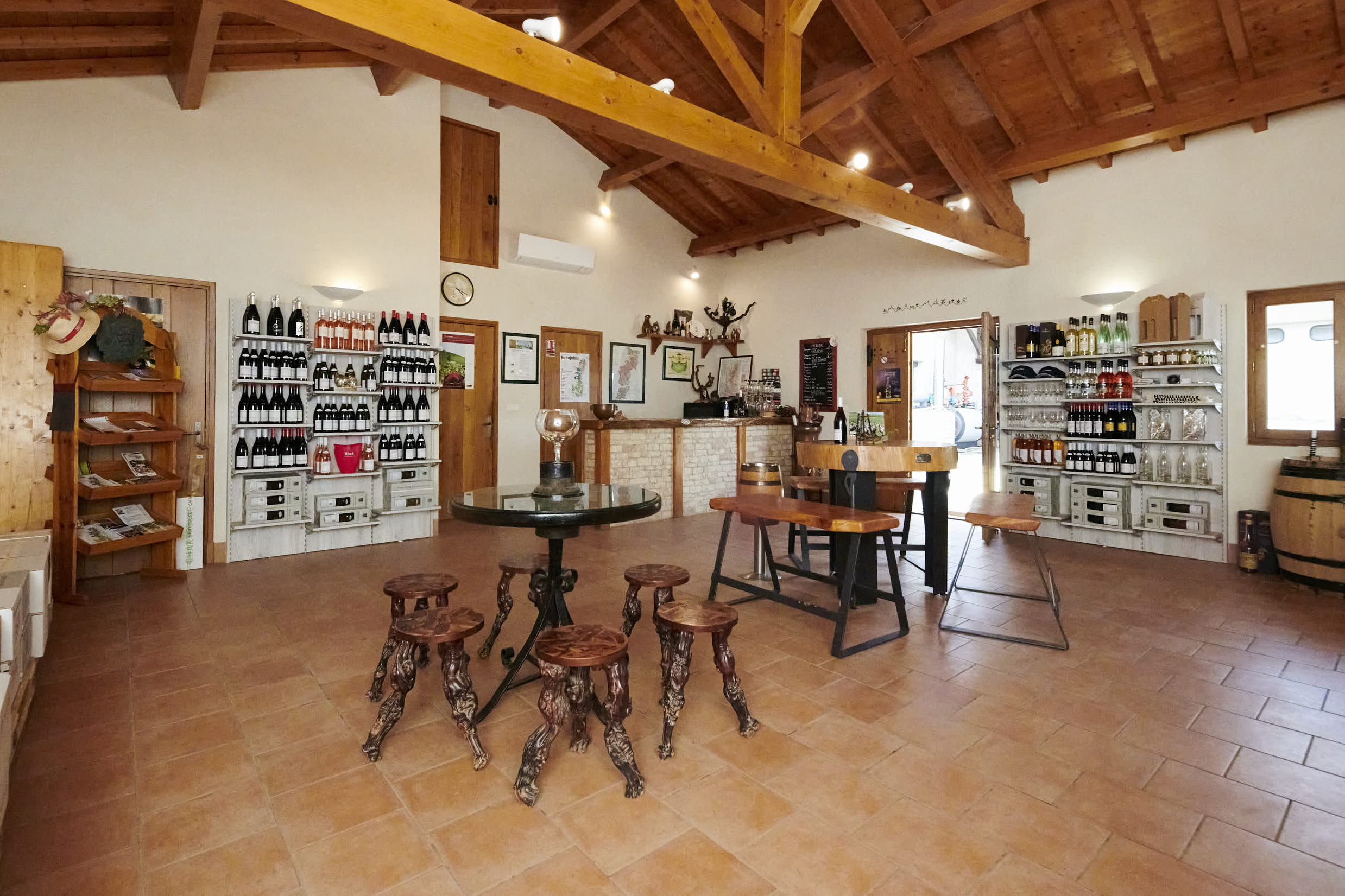 Dégustation au caveau !