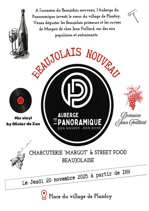 Dégustation Beaujolais Nouveau_Planfoy