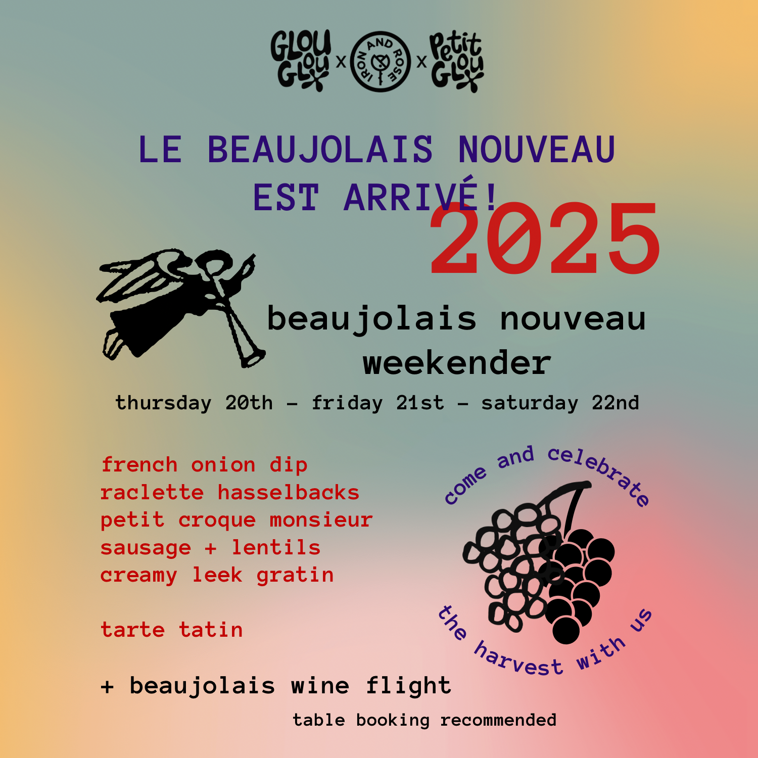 Beaujolais Nouveaux Weekender