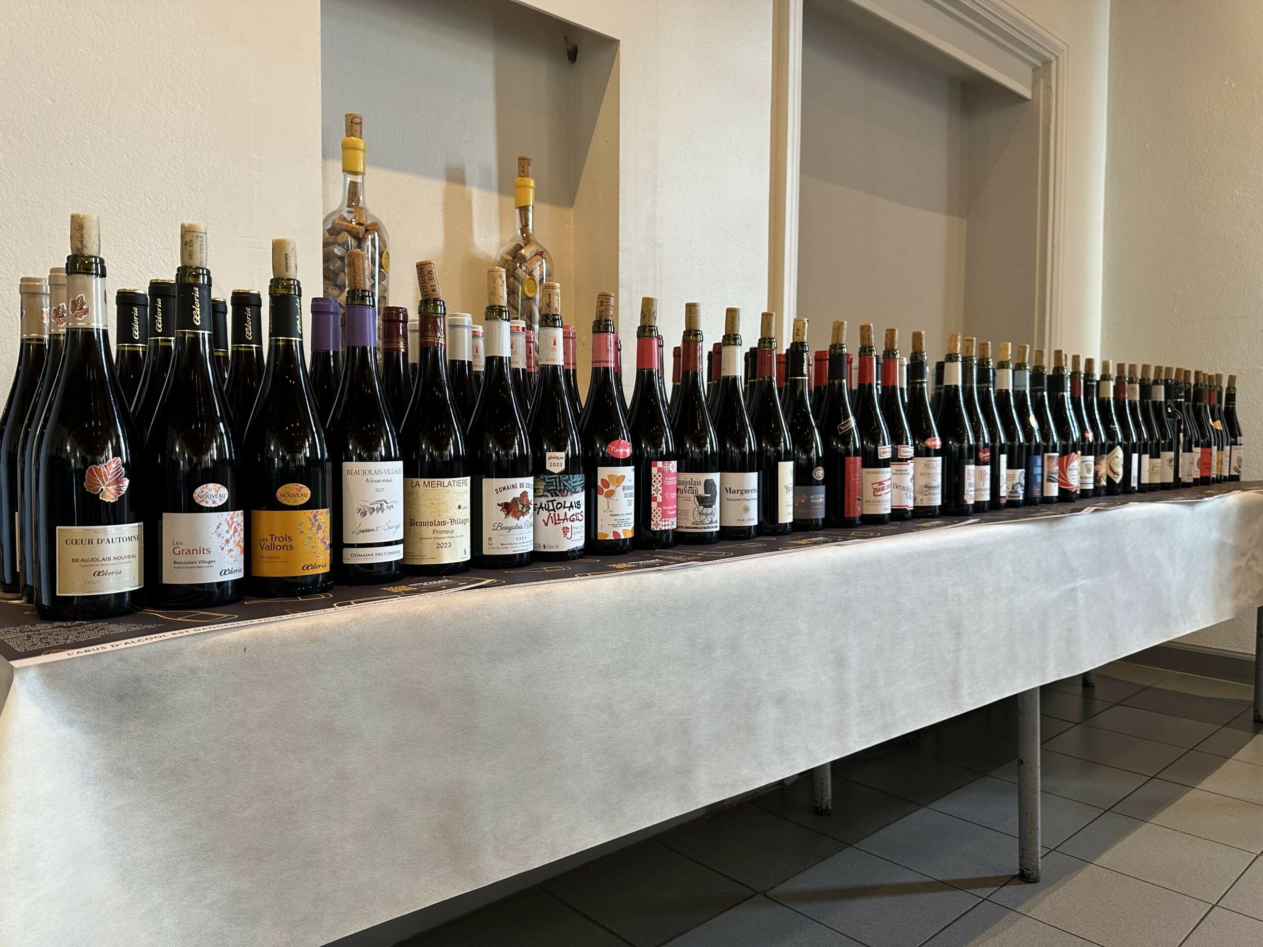 “La + Grande Dégustation de Beaujolais Nouveaux de l’Univers”