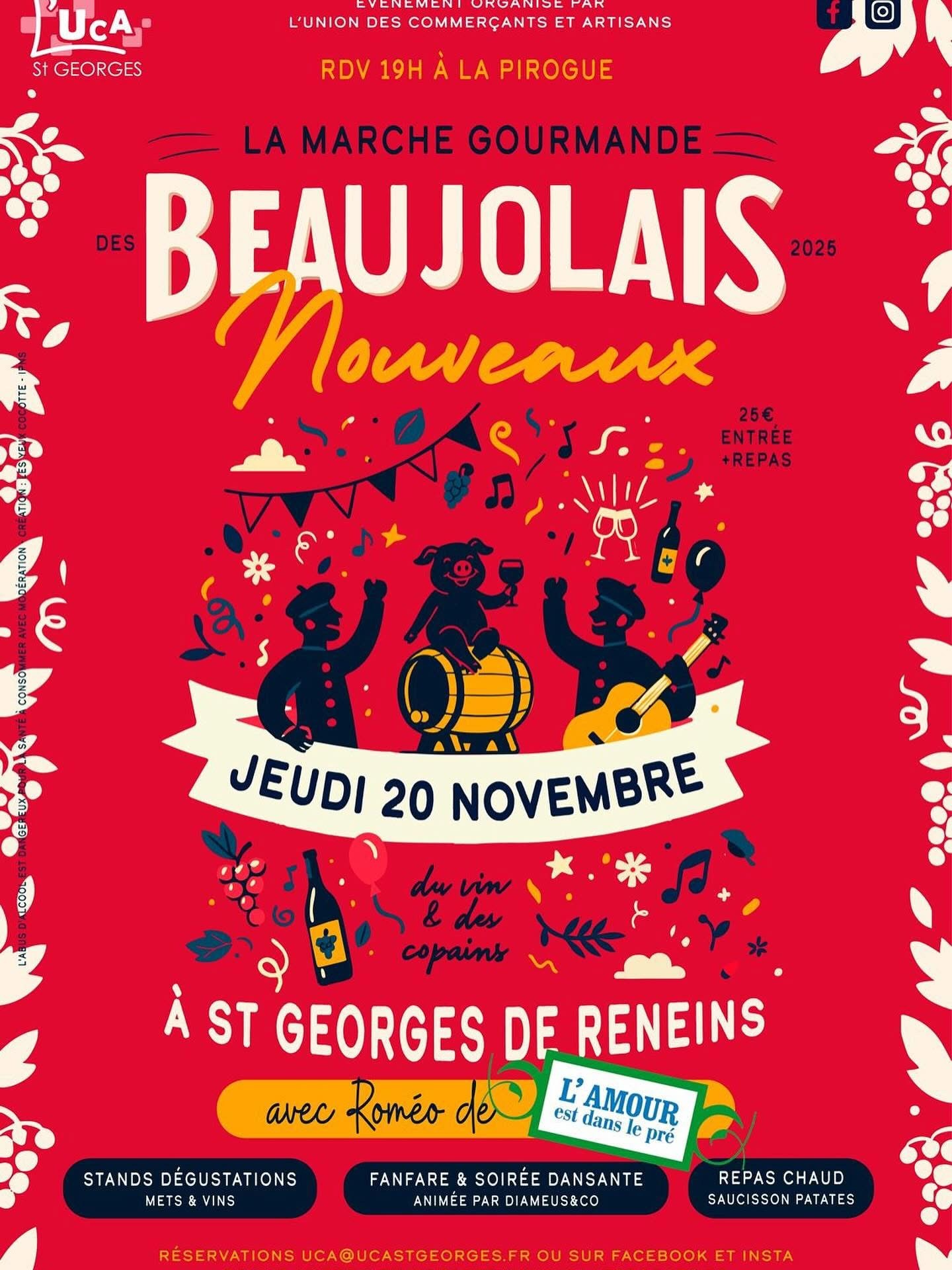 Marche gourmande des Beaujolais Nouveaux_Saint-Georges-de-Reneins