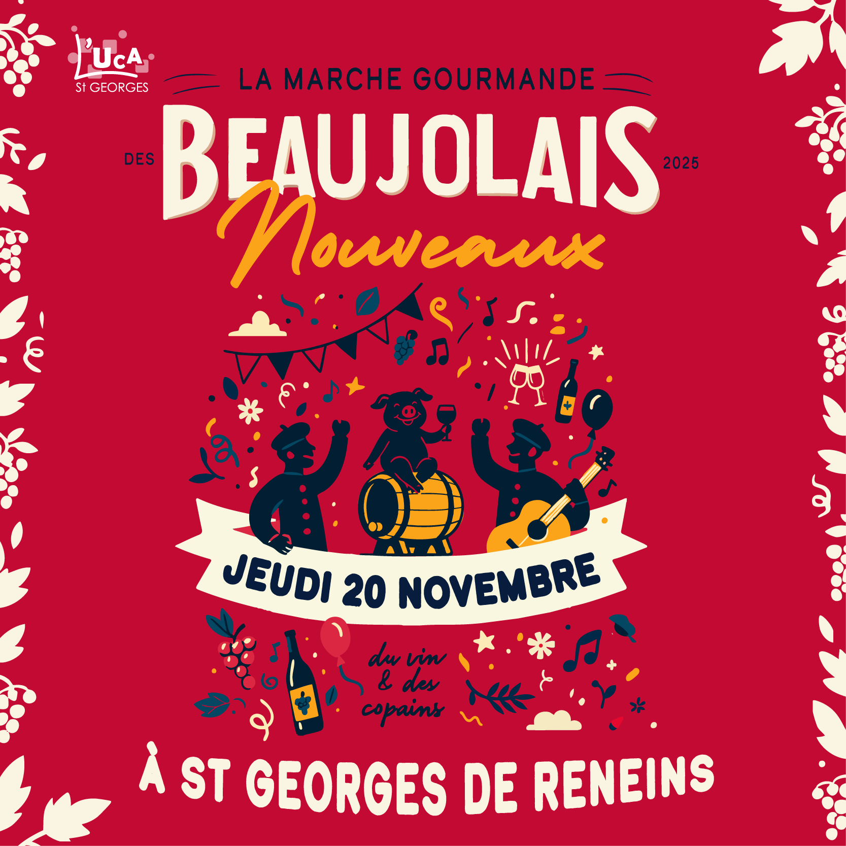 Marche gourmande des Beaujolais Nouveaux – Saint-Georges-de-Reneins