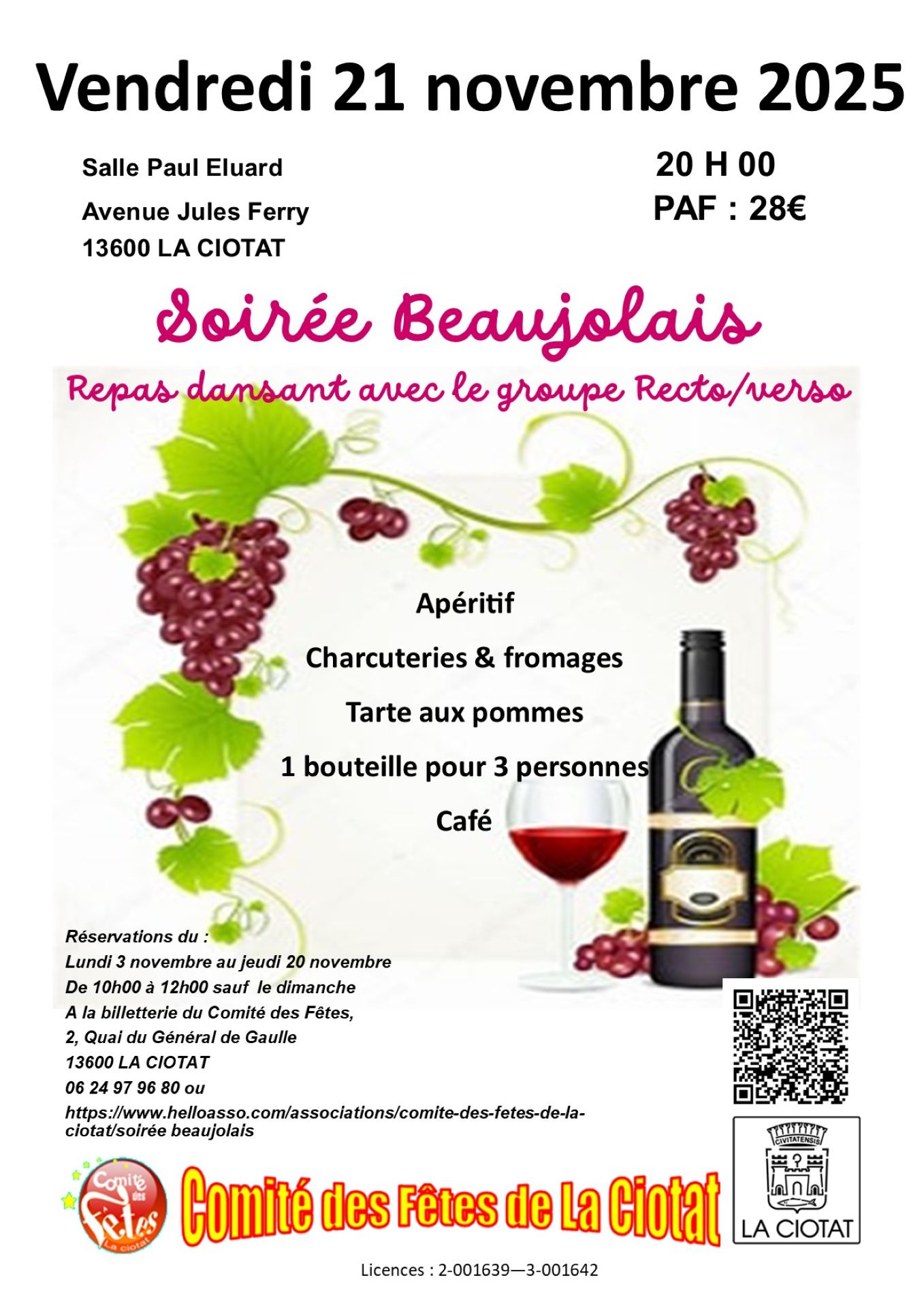 Soirée Beaujolais Nouveau_La Ciotat