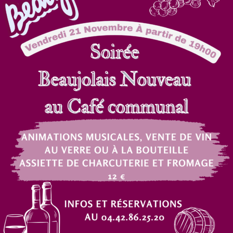 Soirée Beaujolais nouveau à Vernègues_Vernègues