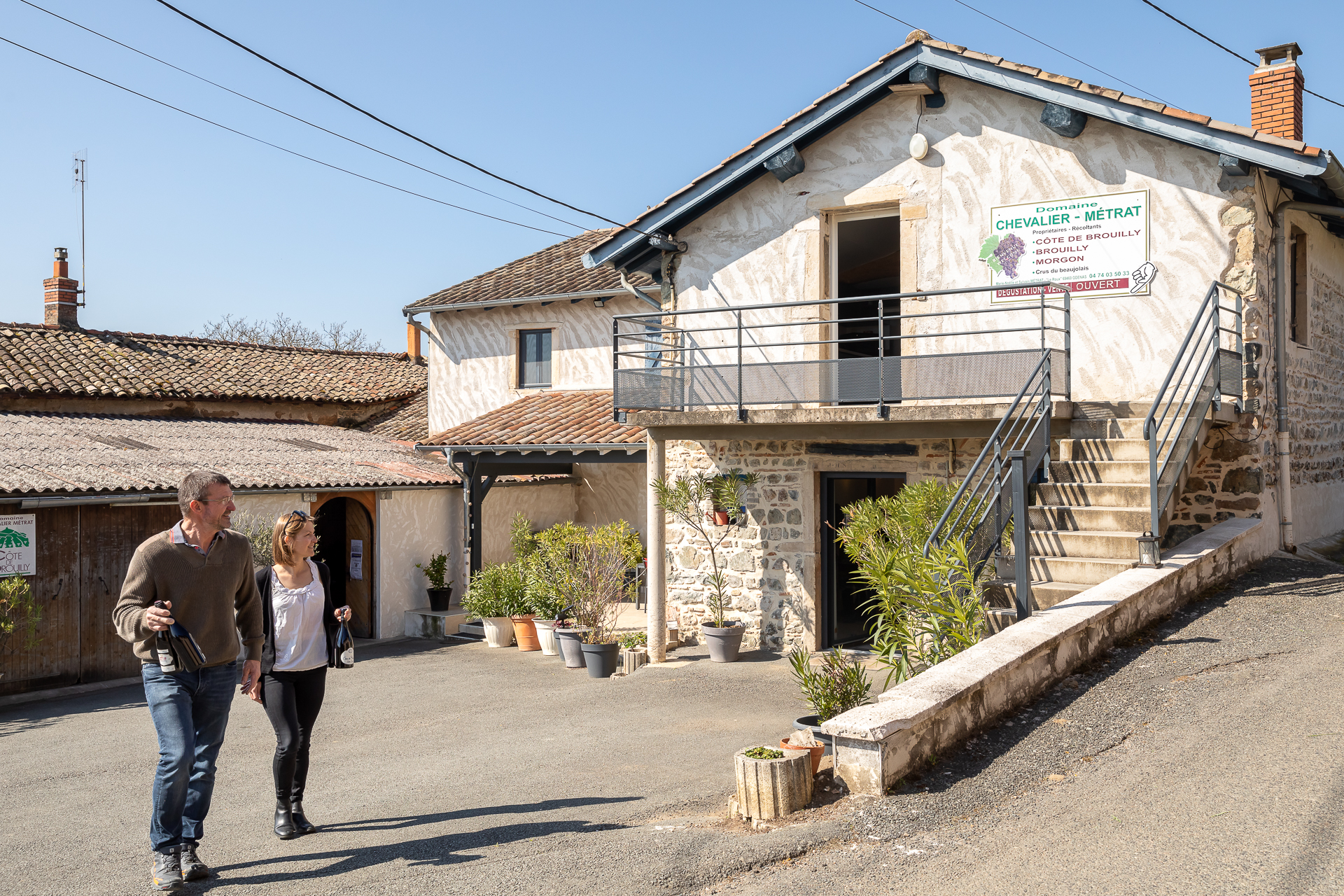 Echappée beaujolaise au pied du Mont Brouilly – Déjeuner
