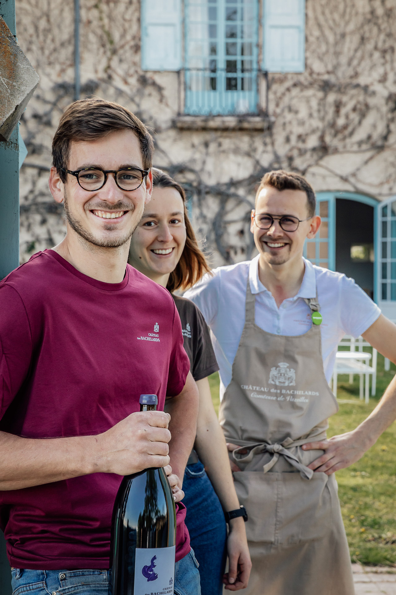 Mâchon convivial dans les vignes Biodynamiques