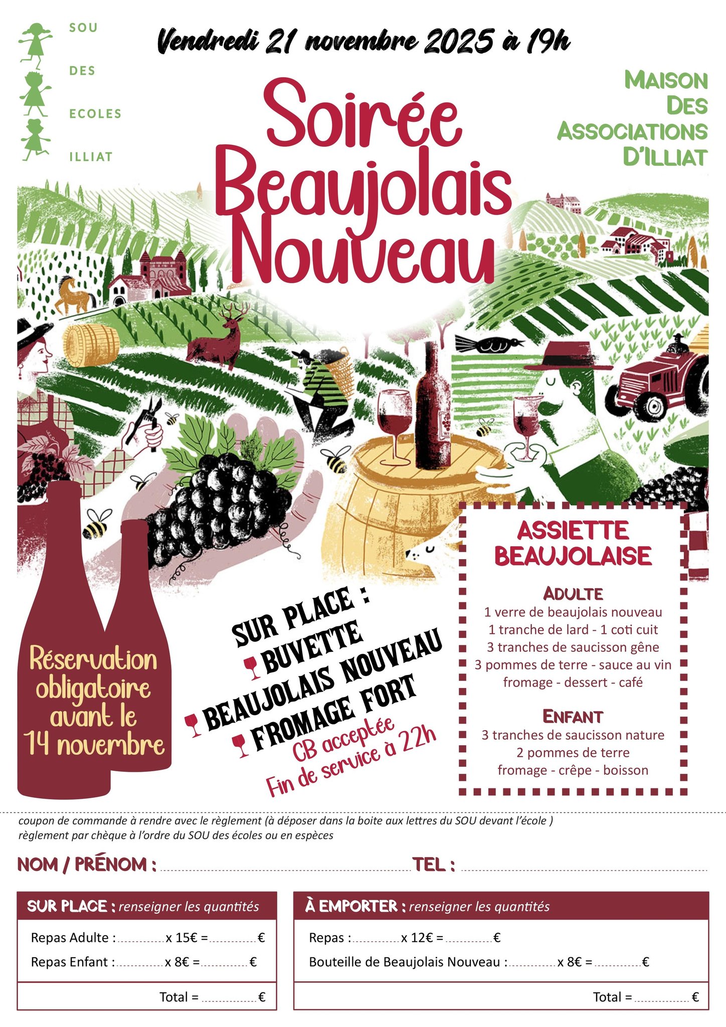 Soirée Beaujolaise