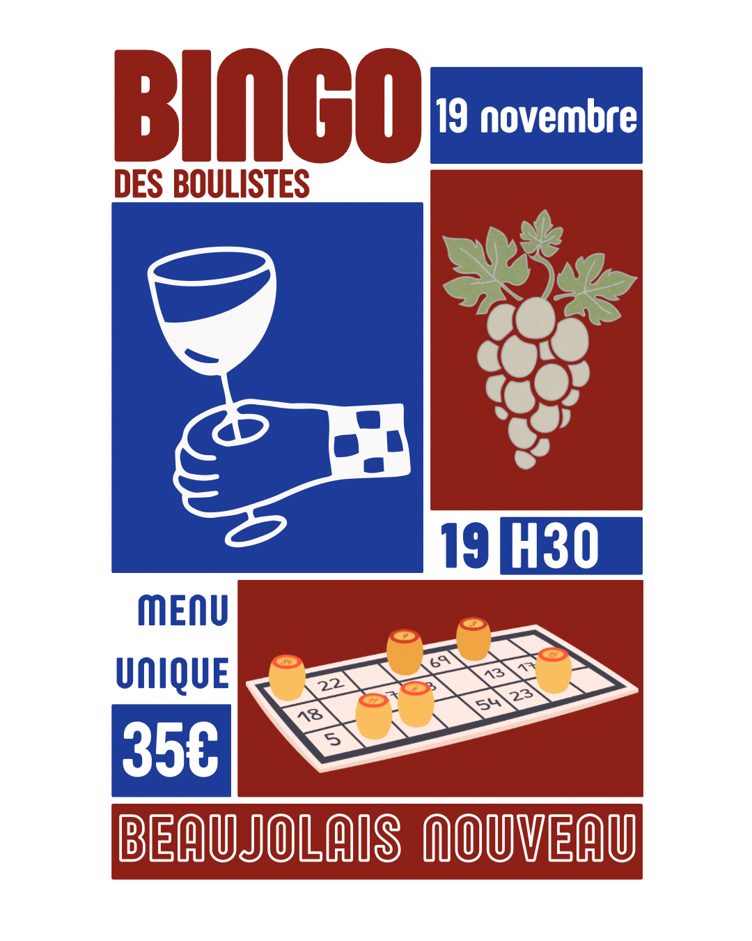 Bingo Beaujolais Nouveaux