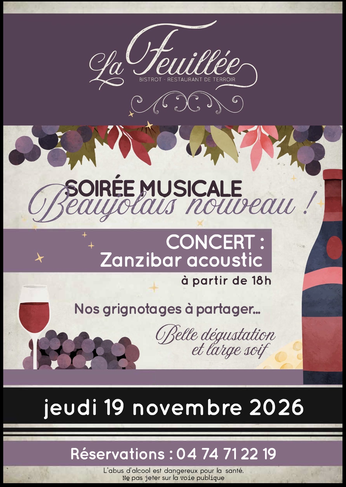Soirée Beaujolais Nouveaux